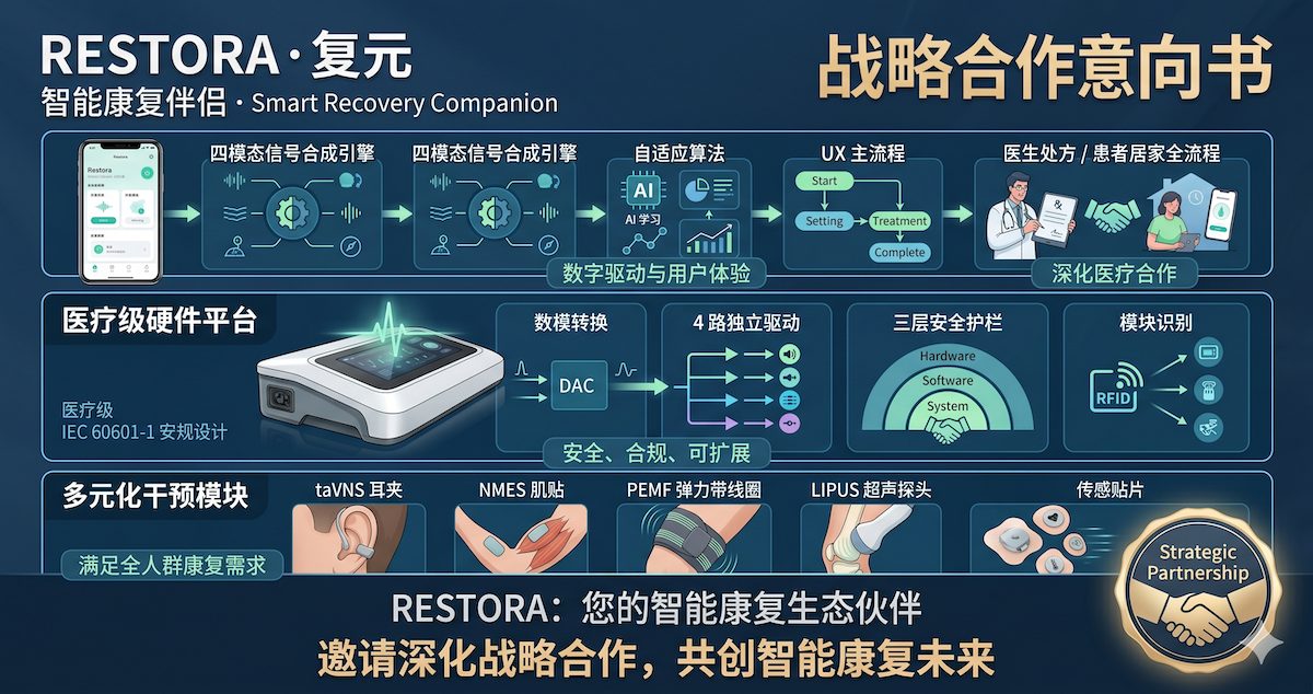 RESTORA · 复元 — 战略合作意向书